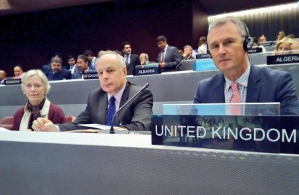 The UK Delegation played an active role in the plenary and committee sessions of the 135th Assembly