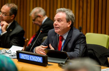 Ian Lucas MP participated in the UN Parliamentary Hearing at the UN in New York on behalf of BGIPU