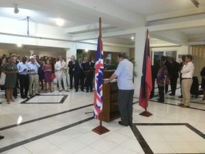 APPG Chair, Lord Griffiths addresses parliamentarians, UK expatriates and international community in Port au Prince