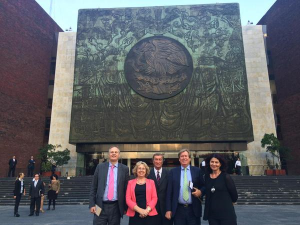 UK delegation led by Rt Hon Sir Simon Burns MP visits the Mexican Chamber of Deputies