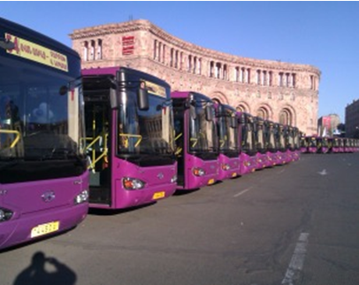 249 of the bright purple buses on the streets of Yerevan were gifts from the Chinese in 2012. Clearly marked “China Aid”, they are visible symbol of the strategic importance of Armenia at the crossroads between East and West, North and South.