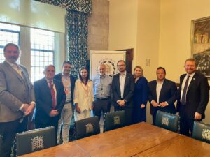 Delegation meeting with members of the BGIPU Executive Committee.