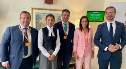Delegation pictured with the Chairman of Ways and Means, Nusrat Ghani MP
