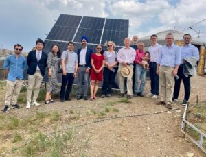 Delegation visit to the URECA Project.