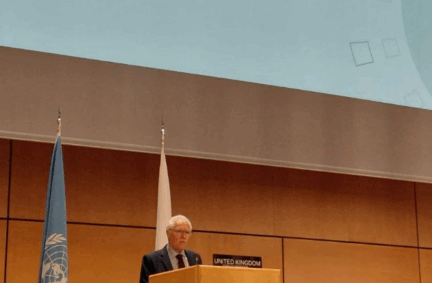 The Lord Speaker, Lord McFall, addresses the conference