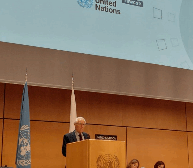 The Lord Speaker, Lord McFall, addresses the conference
