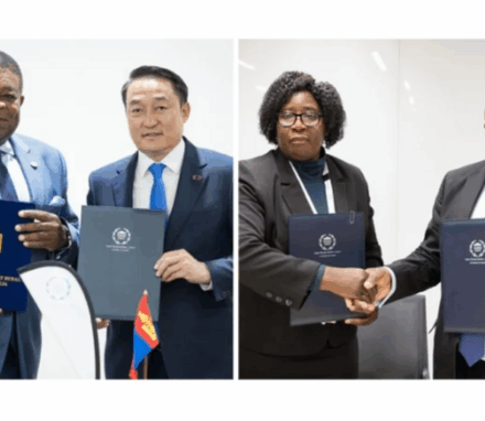 The IPU Secretary General signs agreements with Mongolia and Zambia.