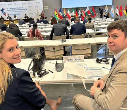 BGIPU was represented in Lima by former President of the IPU Board of Young Parliamentarians, Dan Carden MP and Baroness Owen of Alderley Edge