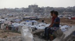 Gaza City, on September 25, 2025 (Hassan Jedi / Anadolu via AFP)