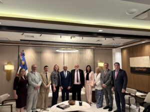 UK Delegation meet the President of the Senate