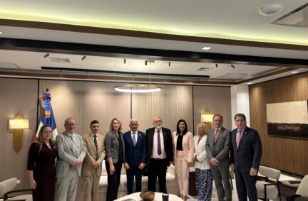 UK Delegation meet the President of the Senate