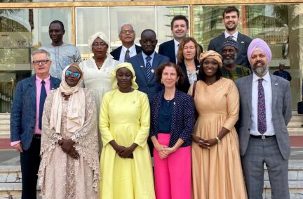 UK Delegation with the UK-Senegal Friendship Group of the Assemblée Nationale