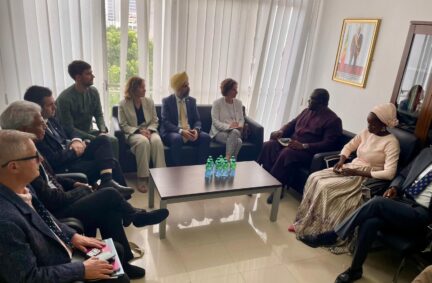 UK delegation meets the President of the PASTEF Parliamentary Group