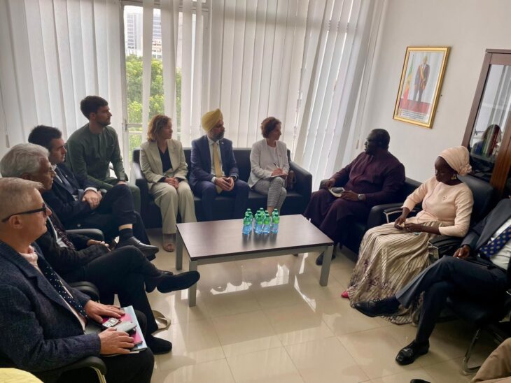 UK delegation meets the President of the PASTEF Parliamentary Group