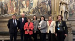 Visiting Lithuania delegation with Baroness Scott and Sir John Whittingdale MP