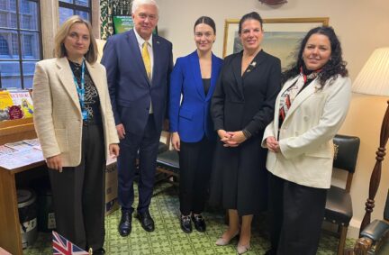 Visiting Deputy Speaker led delegation from Lithuania meet HoC Deputy Speaker Caroline Nokes MP