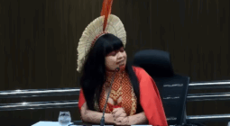 An indigenous parliamentarian from Brazil, Celia Xakriaba, called for a global redress for the damage cause by the biggest global emitters.