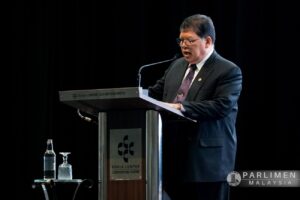 H.E. Tan Sri Dato' Dr. Johari bin Abdul, Speaker of the House of Representatives of Malaysia ©Parliament of Malaysia