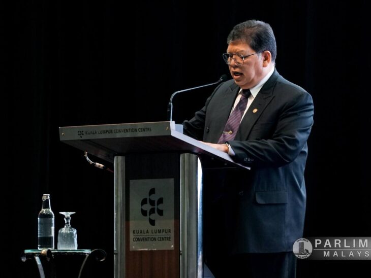 H.E. Tan Sri Dato' Dr. Johari bin Abdul, Speaker of the House of Representatives of Malaysia ©Parliament of Malaysia