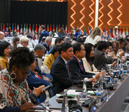 Some 140 countries endorsed the Manama Declaration at the 146th IPU Assembly © IPU