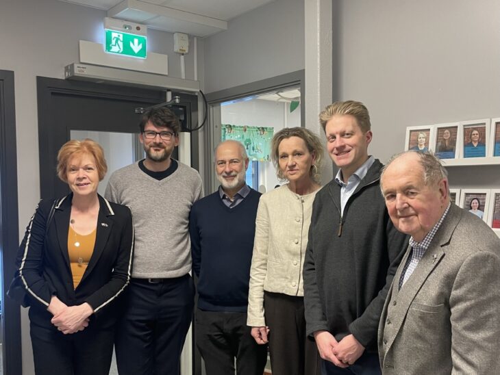 Parliamentarians met with Boel Godner, Mayor of Södertälje.