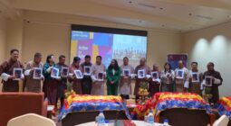 Male and female MPs join the IPU’s campaign ‘Achieving gender equality. Action by action.ʼ © Parliament of Bhutan.