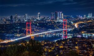 The Istanbul 15 July Martyrs Bridge over the Bosphorus © GNAT