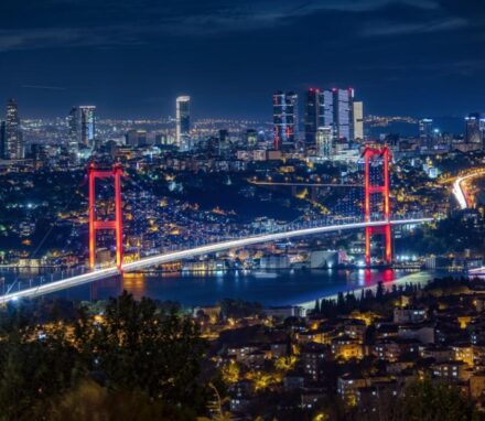 The Istanbul 15 July Martyrs Bridge over the Bosphorus © GNAT