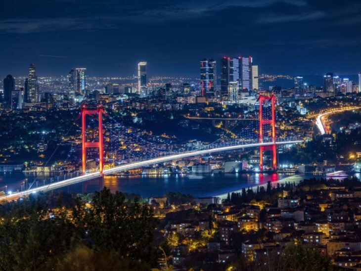 The Istanbul 15 July Martyrs Bridge over the Bosphorus © GNAT
