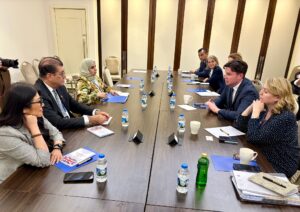 UK delegation in bilateral talks with the delegation of Bahrain