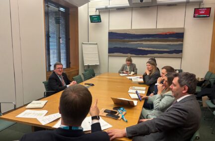 Ukraine Delegation meets former NATO SG Lord Robertson