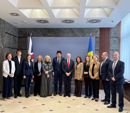 UK Delegation with the UK Friendship Group in the Moldovan Parliament