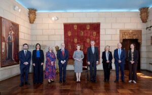 UK Delegation with HM Margareta, Custodian of the Romanian Crown, and HRH Radu