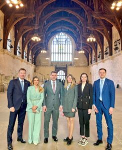 The Ukraine Delegation in Westminster Hall