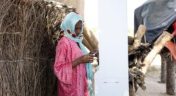 A voting booth in Chad © Joris Bolomey/AFP