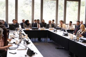 Lawmakers, IPU and World Health Organization (WHO) officials and other stakeholders from around the world gathered in Geneva on 20 May 2026 for the Global Parliamentary Forum,