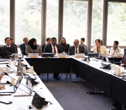 Lawmakers, IPU and World Health Organization (WHO) officials and other stakeholders from around the world gathered in Geneva on 20 May 2026 for the Global Parliamentary Forum,