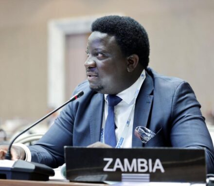 MP Imanga Wamunyima, Secretary of the Zambian Youth Caucus. © IPU