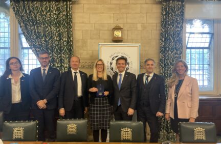 Italian Delegation meet Solicitor General for England and Wales, Ellie Reeves MP