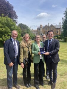 Members of the Italian Delegation visited Cambridge University after their time in Westminster