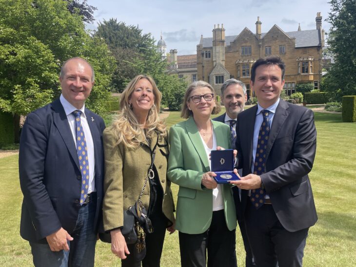 Members of the Italian Delegation visited Cambridge University after their time in Westminster