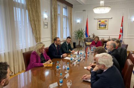 Meeting with Mayor of Banja Luka, Draško Stanivuković
