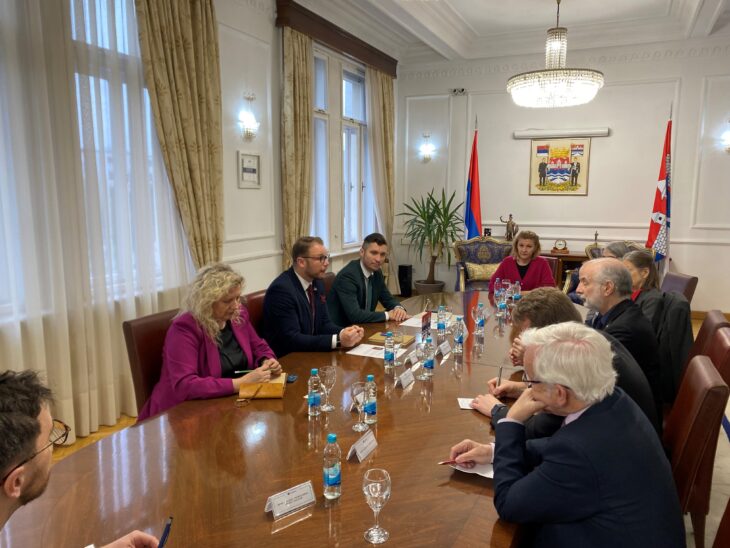 Meeting with Mayor of Banja Luka, Draško Stanivuković