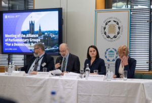 Both Fabian Hamilton and President-elect of Belarus, Sviatlana Tsikhanouskaya, spoke in the opening sessions alongside Wendy Morton MP, Chair of the APPG for Freedom and Democracy in Belarus