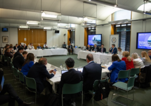 The meeting brought together representatives of 9 national parliaments, the European Parliament and PACE, as well as speakers from the Belarusian democratic forces.