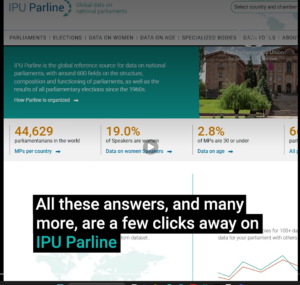 All these answers, and many more, are on IPU Parline, the IPU’s database on national parliaments, which turns 30 years old in 2026.