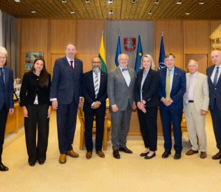 Meeting with the Speaker of Seimas of the Republic of Lithuania, Mr Juozas Olekas MP.