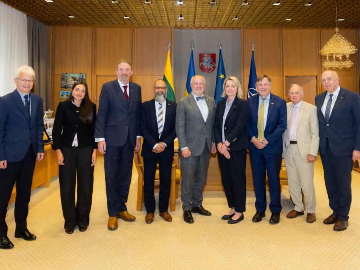 Meeting with the Speaker of Seimas of the Republic of Lithuania, Mr Juozas Olekas MP.