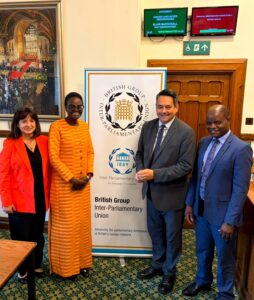 The President and Secretary General also met Stephen Twigg, Secretary-General of the Commonwealth Parliamentary Association, also accompanied by Jarvis Matiya, Deputy SG of CPA