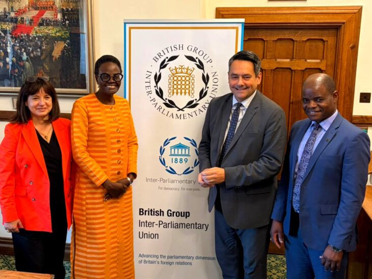 The President and Secretary General also met Stephen Twigg, Secretary-General of the Commonwealth Parliamentary Association, also accompanied by Jarvis Matiya, Deputy SG of CPA